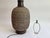 Beige 1960s Bob Kinzie Affiliated Craftsmen Studio Mid Century Textured Monumental Pottery Table Lamp For Sale - Image 8 of 9