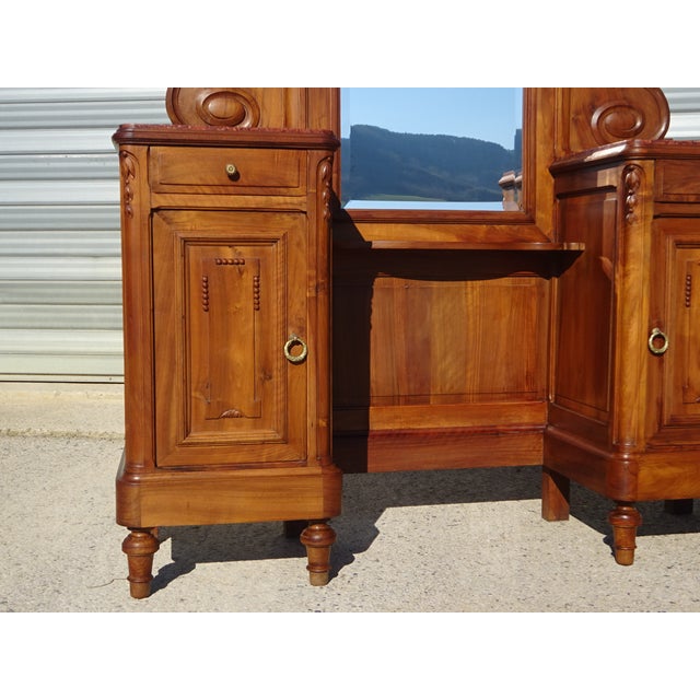 Walnut Dressing Table, 1950s For Sale - Image 4 of 18