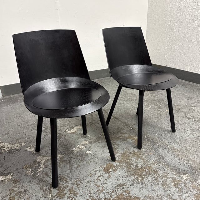 Contemporary Stefan Diez for E15 Ch04 Houdini Side Chairs, Pair For Sale - Image 3 of 12