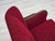 Danish 3-Seater Sofa in Red/Beige Furniture Wool, 1950s For Sale - Image 12 of 18