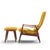 Madsen and Schubel Madsen & Schubell Ms20 Mid Century Danish Teak Reclining Lounge Chair and Ottoman For Sale - Image 4 of 11