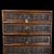 Late 20th Century Carved Hardwood Five-Drawer Tabletop Cabinet With Brass Hardware For Sale - Image 5 of 9