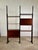 Freestanding modular bookcase, 1960s. A refined example of 20th-century Italian design, featuring a modular floor-to-...