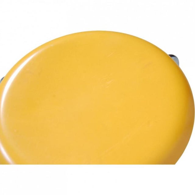 Yellow Dot Stool by Arne Jacobsen, 1970s For Sale - Image 9 of 14