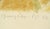 Paper "Grusgrav", Mid Century Modern Danish Color-Field Abstract in Yellow, 36/80 by Frede Christoffersen For Sale - Image 7 of 9
