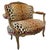 Red Pair of 19th Century Louis XV Giltwood Bergère Settee Chairs For Sale - Image 8 of 18