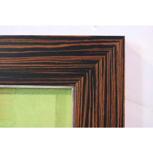 1950s Oil on Masonite Painting by Ralph Gagnon, Titled "Apples in a Still Life" For Sale - Image 5 of 7