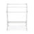 Traditional Newhouse 29.25 in. W Rectangular Wood 3 Rail Traditional Blanket Stand, Cottage White For Sale - Image 3 of 7
