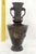 Early 20th Century Large Brass or Bronze Asian Two Handles Vase Urn Birds Motif Reliefs Clean! For Sale - Image 4 of 12