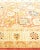 Solo Rugs Vintage Traditional Hand Knotted Wool Area Rug, Orange - 8'2" X 9'8" For Sale - Image 4 of 9