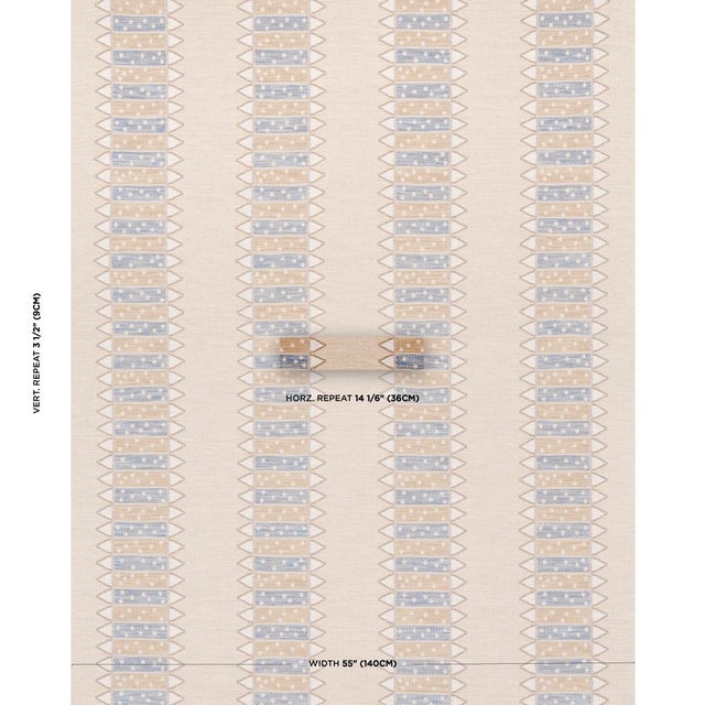 Noor Kilim Stripe in ochre derives its unique textural pattern from the fascinating geometries associated with antique...