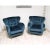 1950s Set of Mid-Century Italian Lounge Chairs, 1950s For Sale - Image 5 of 11