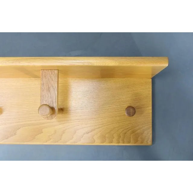 1970s Ash Wood Wall Hanger by Aksel Kjersgaard, Denmark, 1970s For Sale - Image 5 of 12