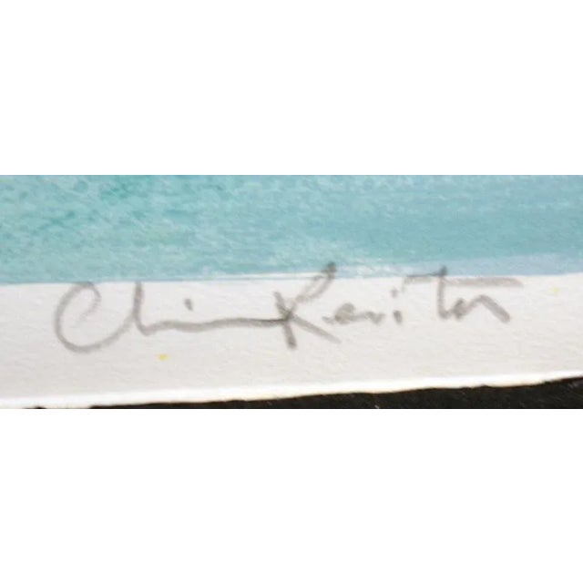 "Port D'Honfleur" Signed Numbered Lithograph Print by Sacha Chimkevitch For Sale - Image 4 of 5