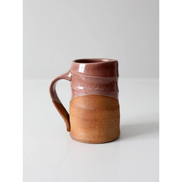 Vintage Studio Pottery Mug For Sale - Image 6 of 9