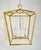 Chapman & Myers for Visual Comfort Brass & Rattan Chandelier For Sale - Image 9 of 18