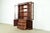 Kittinger Furniture Georgian Flame Mahogany Breakfront Bookcase Cabinet, Circa 1960s For Sale In South Bend - Image 6 of 14