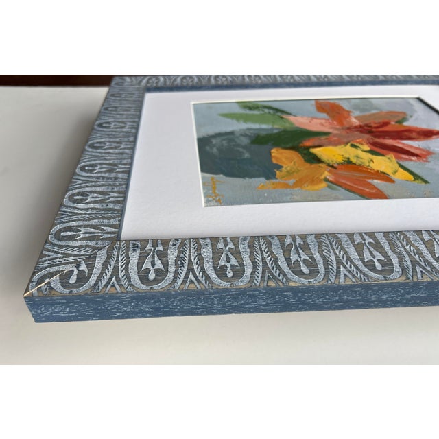 2020s Impasto Floral Painting by California Artist For Sale - Image 5 of 12