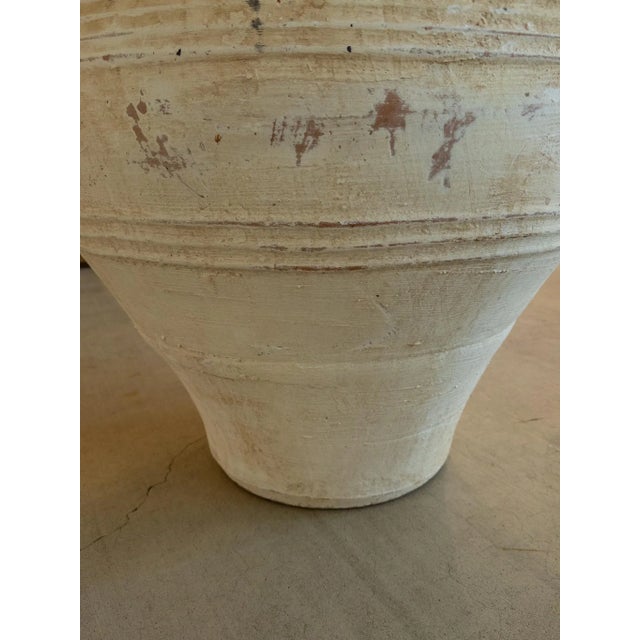 Ceramic Antique Large Greek Terracotta Pot For Sale - Image 7 of 10