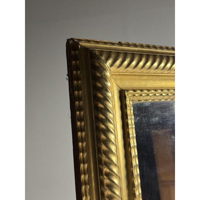 French Ripple Frame Mirror, 187cm For Sale - Image 15 of 18
