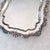 Vintage Silver Plate Scalloped Vanity/Serving Tray, Ornate Rococo Rim For Sale - Image 4 of 7