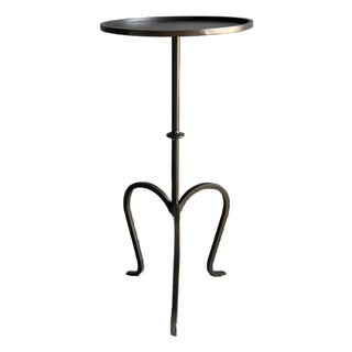 New Cannes Table - Tall - Brass Finish For Sale