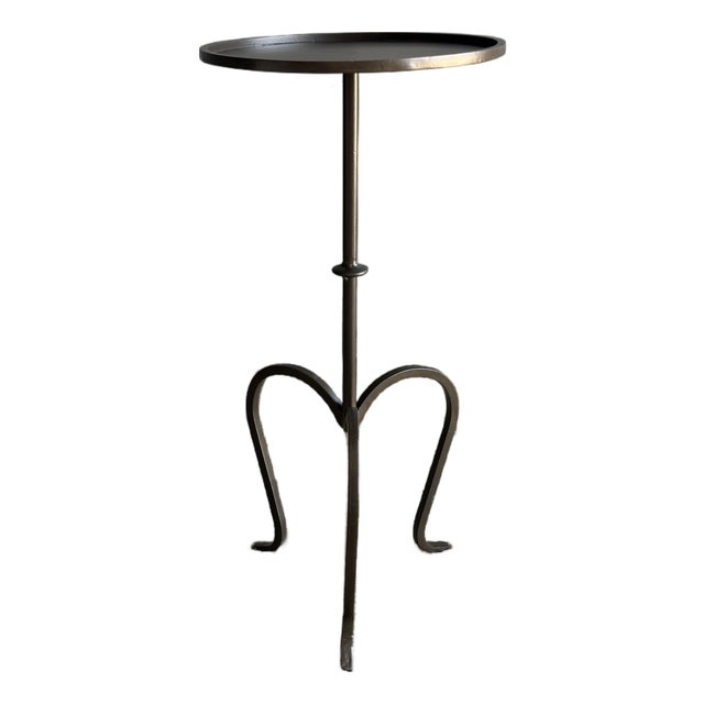 New Cannes Table - Tall - Brass Finish For Sale