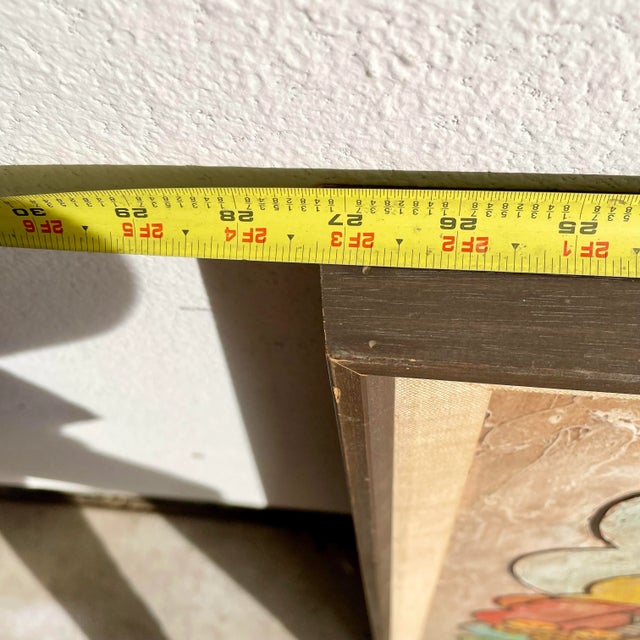 1970s Mid Century Modern Framed Acrylic Painting by Oregon Artist Robert Mulder Signed For Sale - Image 5 of 6