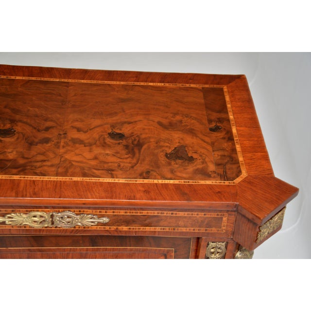 Brown Vintage Louis XV Side Cabinet, 1930s For Sale - Image 8 of 13