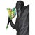 Contemporary Banksy, Flower Bomber Black, 21st Century, Polystone Sculpture For Sale - Image 3 of 4