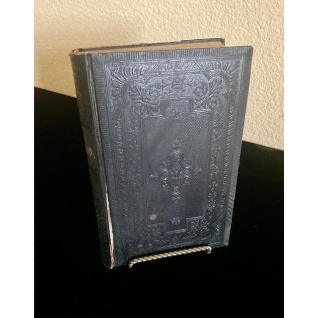 Animal Skin Antique 19th Century Holy Bible in German Circa 1898 For Sale - Image 7 of 18