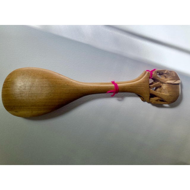 Vintage Set of 2 HandCarved Wooden Elephant Salad Servers Chairish