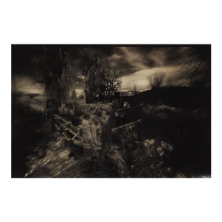 1990s Sepia Toned Moody Eric Weller Abandoned Ranch Photograph For Sale