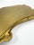 Vintage Rococo Baroque Style Gilt Metal Wall Mirror With Ornate Frame For Sale - Image 12 of 17