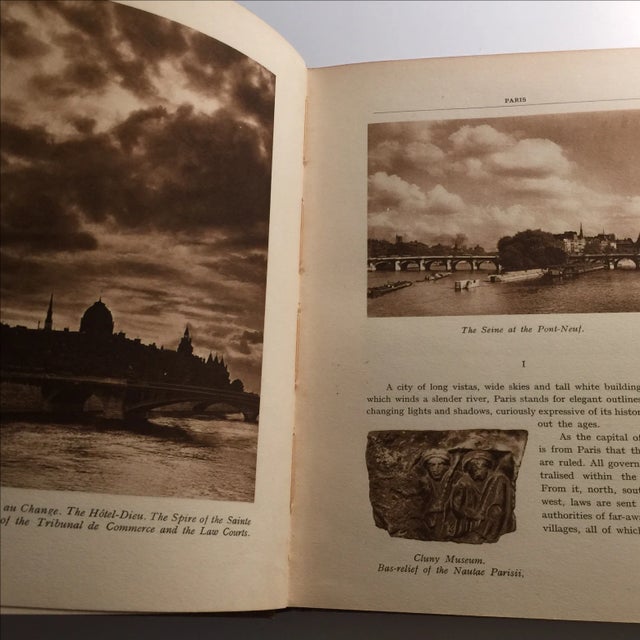 Paris by Moma Clarke 1929 London Pictorial Guide For Sale - Image 5 of 11
