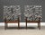 Mid-Century Modern 1950s Jens Risom Walnut Zebra Lounge Chairs - A Pair For Sale - Image 3 of 9