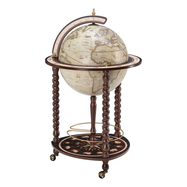 Explora Globe Bar by Zoffoli Mappamondi For Sale