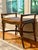 Contemporary Woven Rattan & Bamboo Accent Bench For Sale - Image 3 of 5