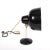 Metal Italian Industrial Black Enameled Metal Adjustable Desk Lamp, 1940s For Sale - Image 7 of 18