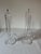 Contemporary Late 20th Century Pair of Crystal "Candle" Oil Lamps, Handblown For Sale - Image 3 of 8