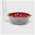 This Victorian glass brides basket bowl has a pink interior cased in white with a uranium glass crimped rim that glows...