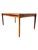 Vintage Danish Modern Teak Dining Table Extendable Retractable For Sale In New York - Image 6 of 11
