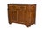 Italian Italian 19th Century Walnut Credenza with Diamond Motifs and Rounded Sides For Sale - Image 3 of 12