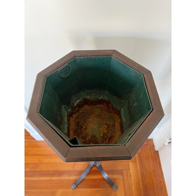 1940s Vintage Mahogany Planter on Stand, True Grand Rapids Imperial For Sale - Image 5 of 10