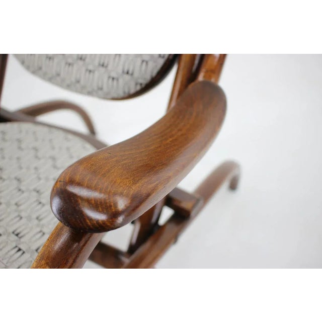 Brown Folding Chair, 1867 For Sale - Image 8 of 11