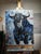 Modern "Asterion of Crete" Original Oil & Cold Wax Painting of Bull For Sale - Image 3 of 3