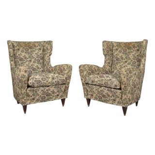 Italian Armchairs, 1950s, Set of 2 For Sale