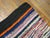 Mid 20th Century 1940s Multicolor Stripe Antique American Rag Rug 2' 11" X 8' 4" Handmade Wool Carpet For Sale - Image 5 of 5