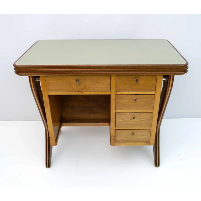 Osvaldo Borsani Mid-Century Modern Shop Cash Desk by Osvaldo Borsani, Italy, 1950s For Sale - Image 4 of 13