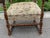 Wooden Knight Armchair with Carved Armrests and Petit Point Upholstery, 1920s For Sale - Image 11 of 12